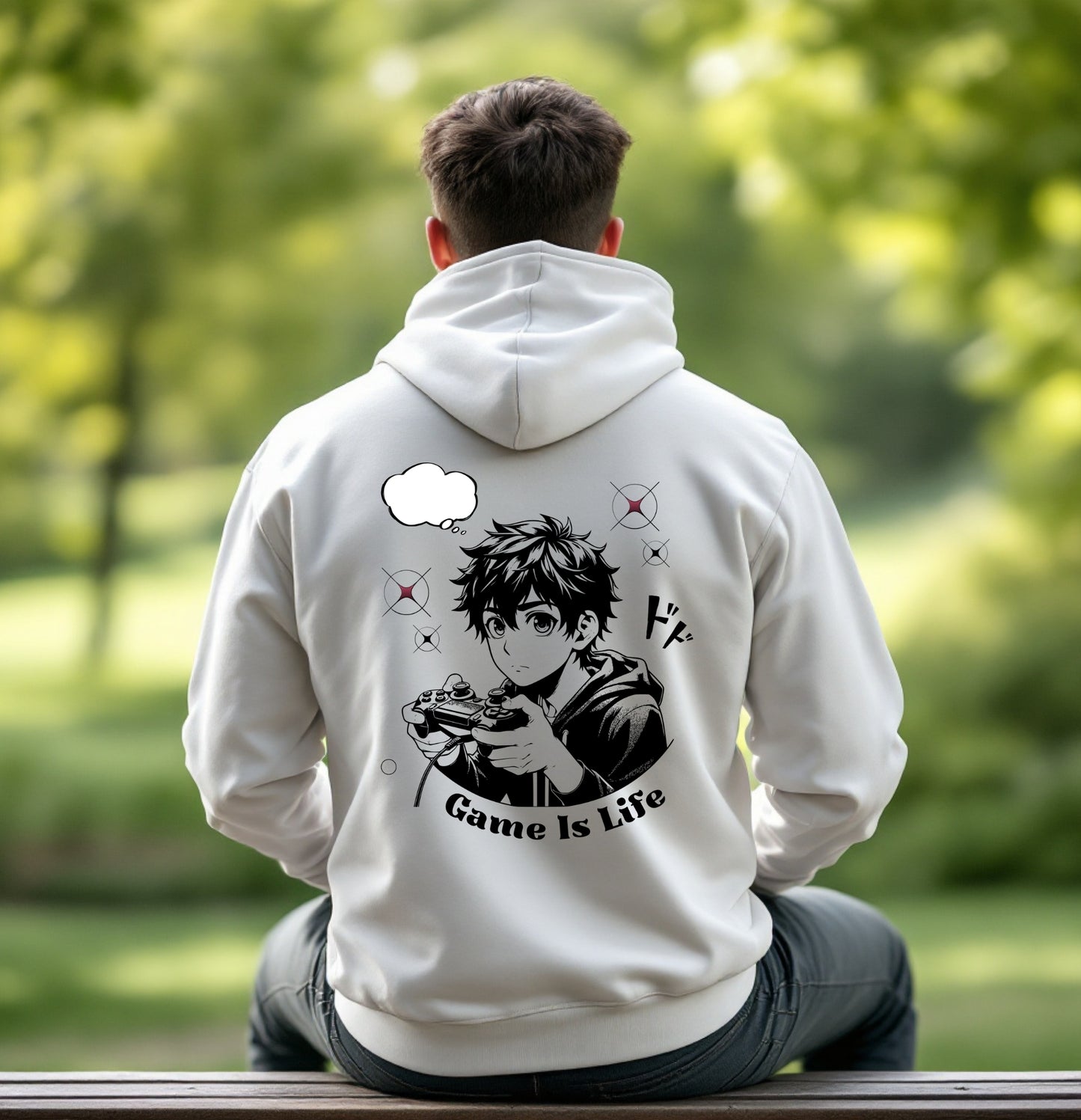 Game Is Life Anime Gamer Hoodie