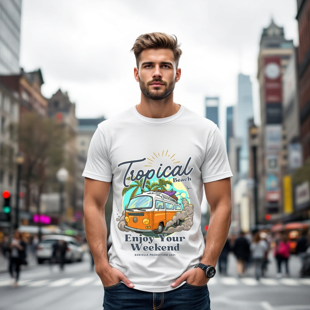 Tropical Beach Weekend Adventure T-Shirt