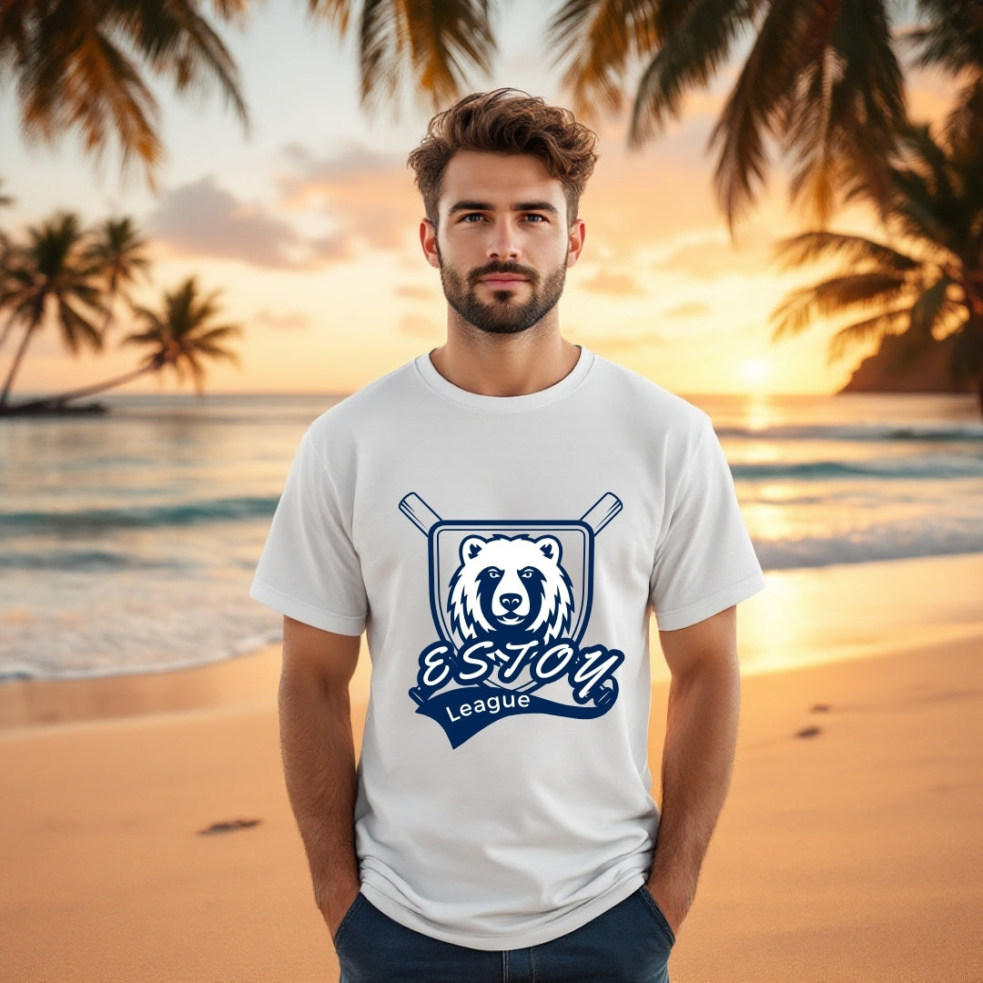 Estoy League Bear Logo T-Shirt