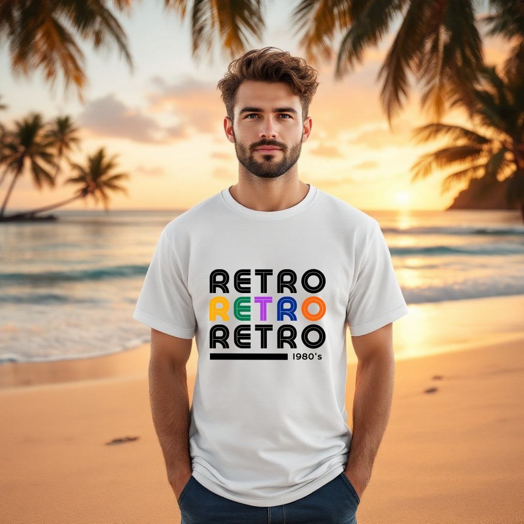 Retro 1980s Vintage Style T-Shirt