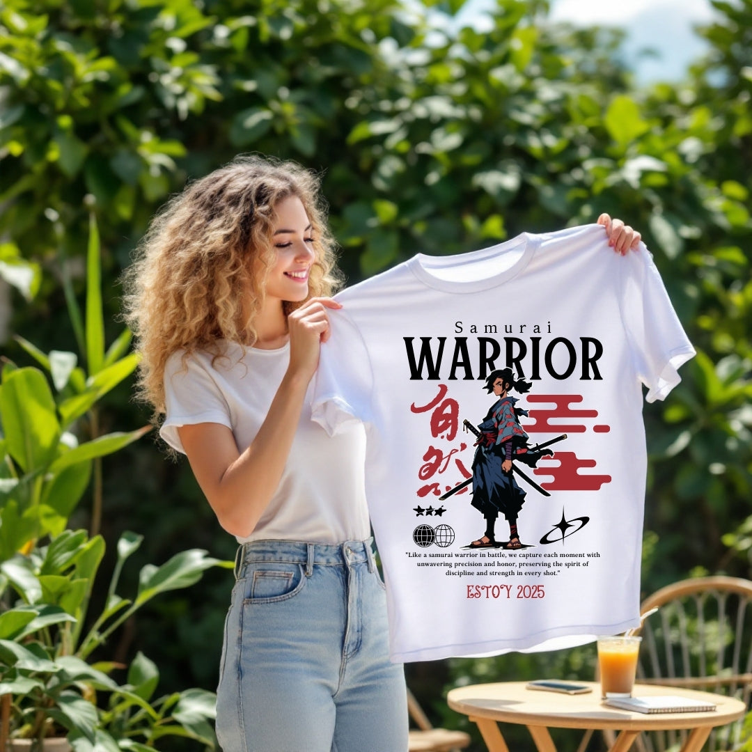 Samurai Warrior Graphic T-Shirt