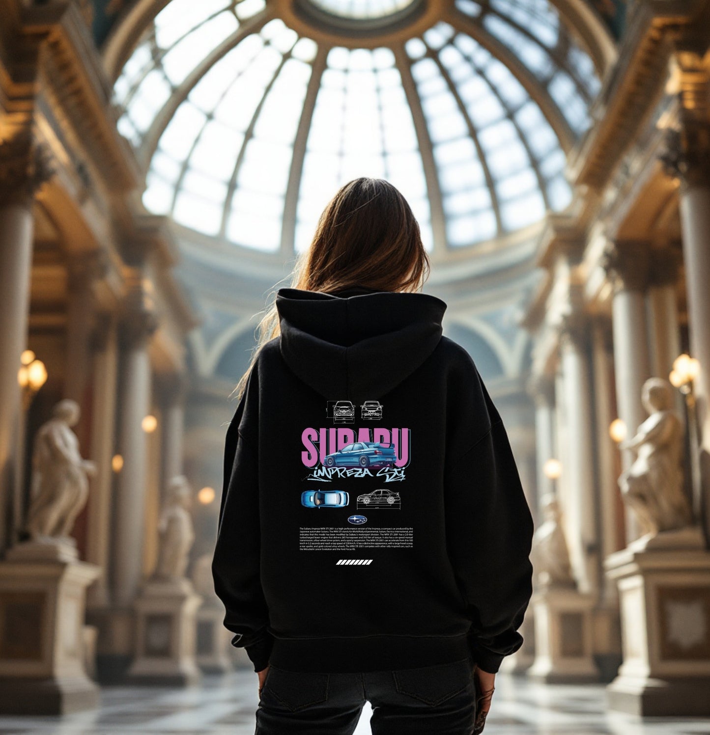 Subaru Impreza 22B STI Hoodie – JDM Rally Legend Edition
