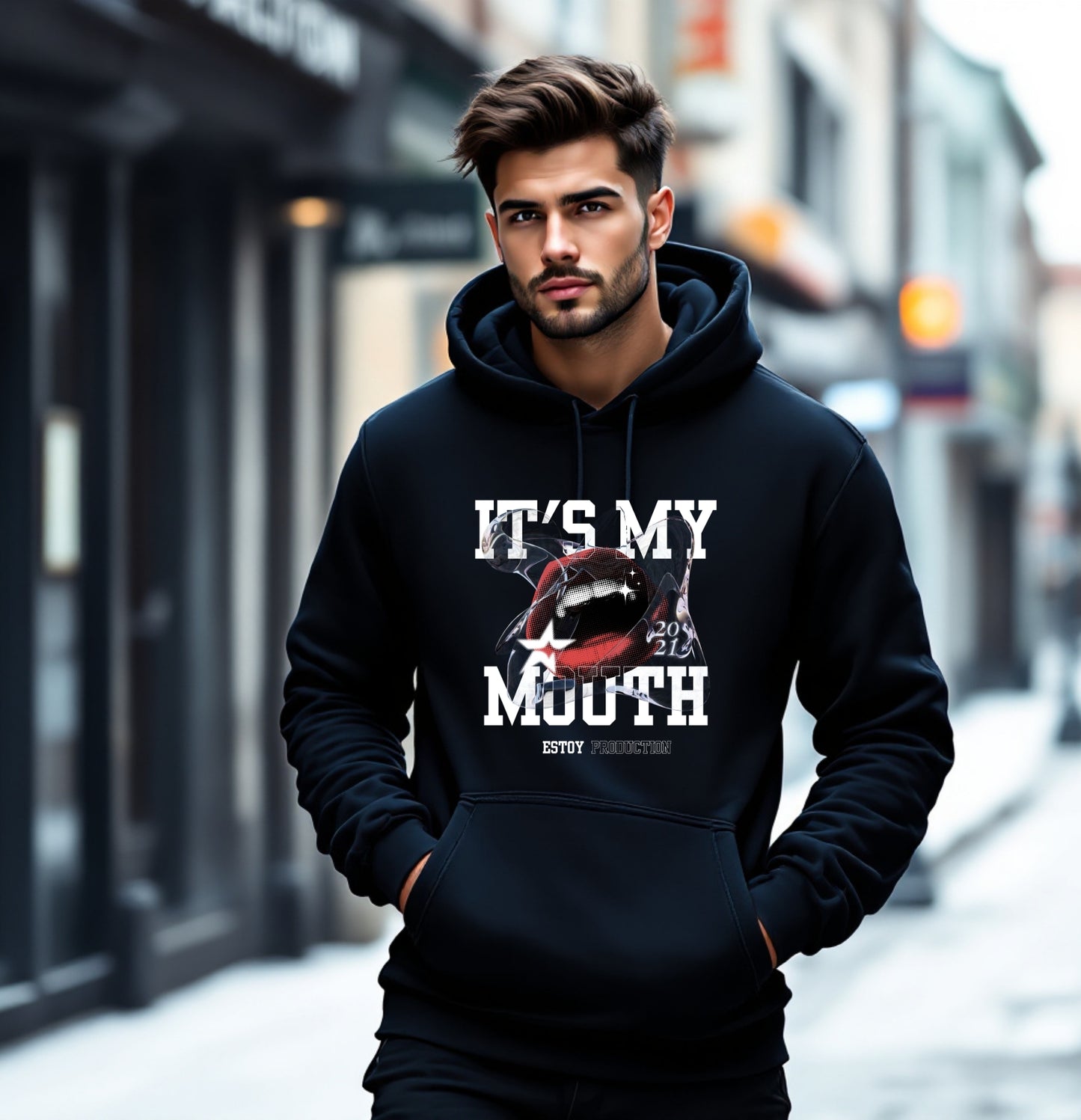 It's My Mouth Hoodie – Bold Statement Streetwear