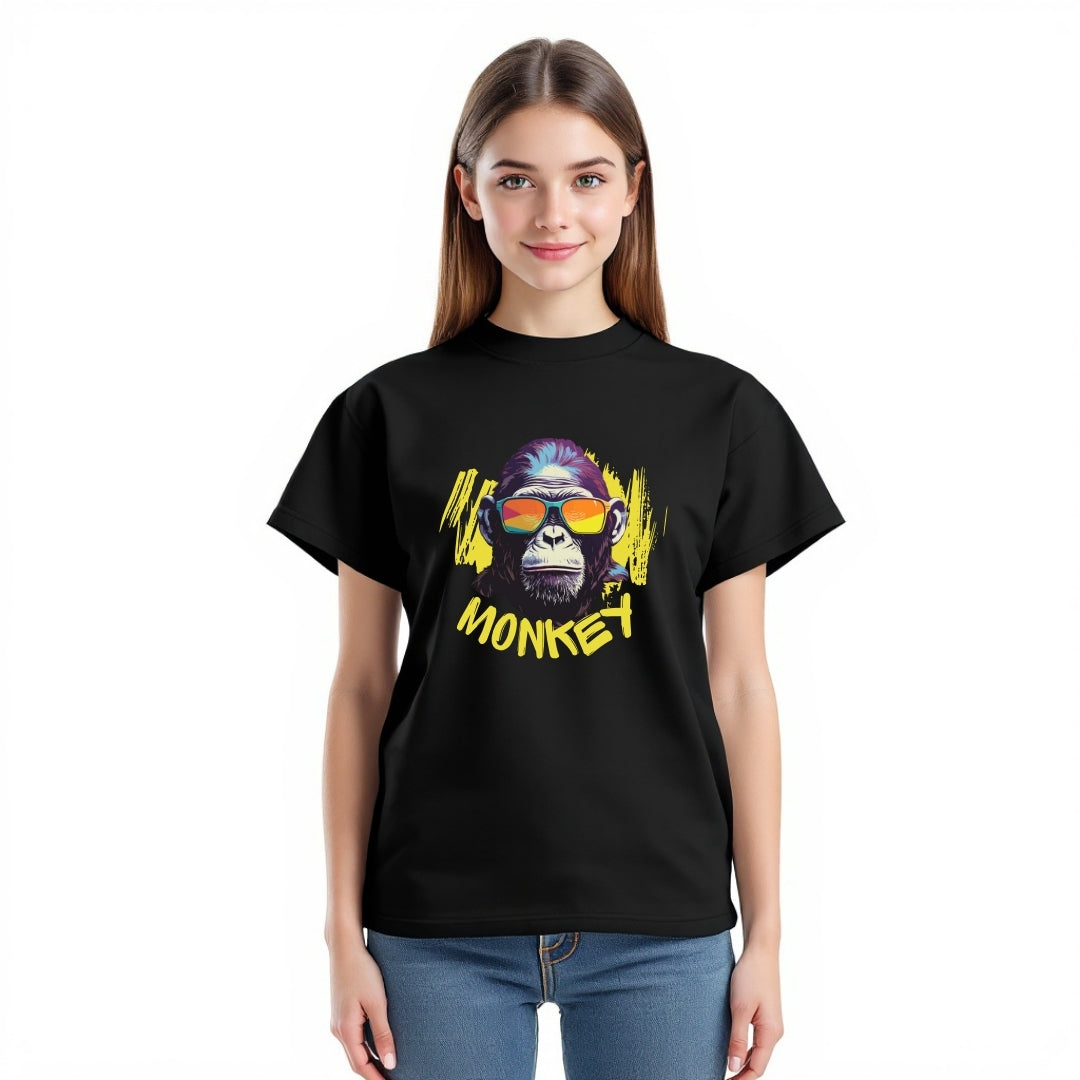 Cool Monkey Graphic T-Shirt – Funky Urban Streetwear Tee