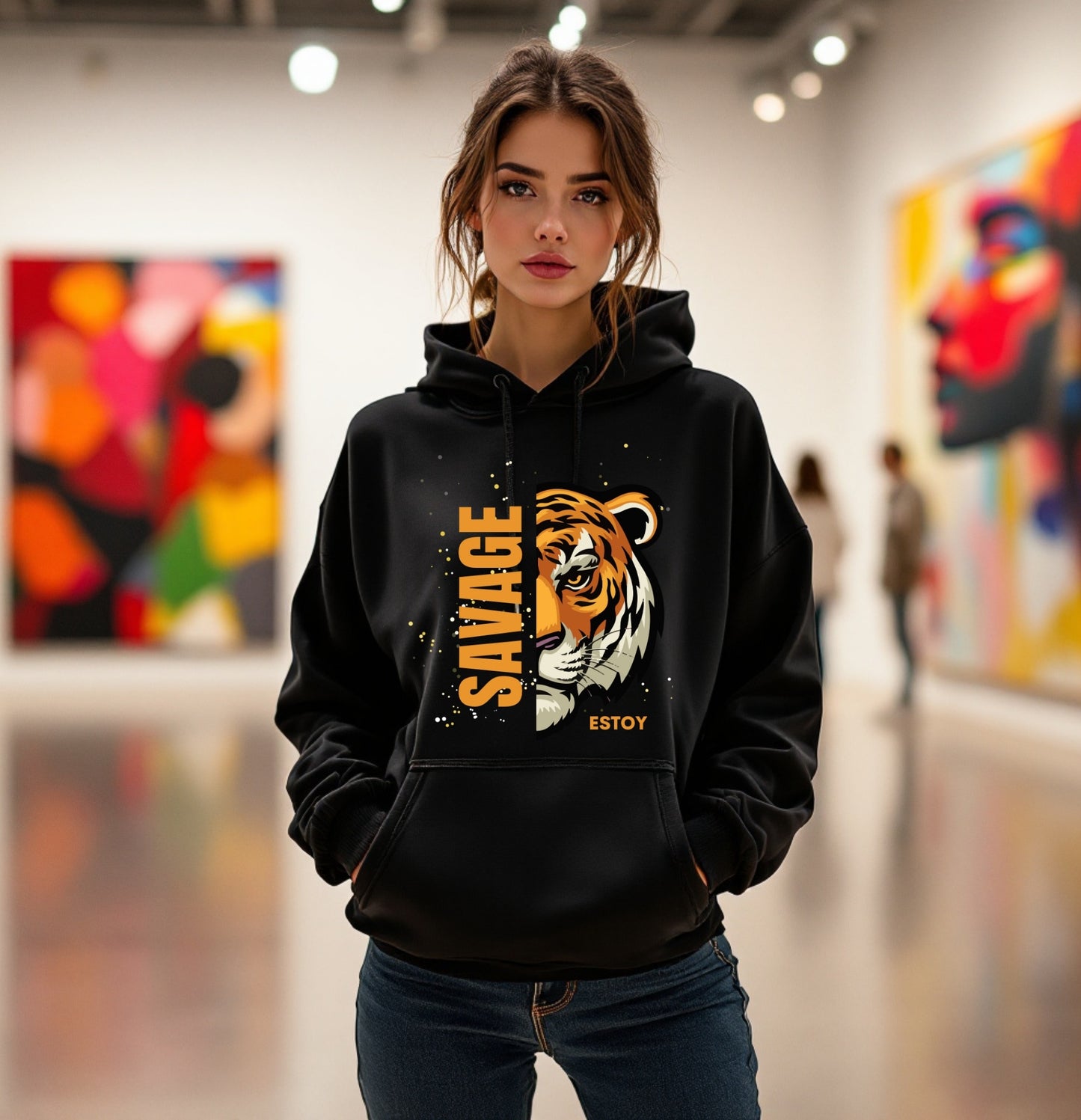 Savage Tiger Hoodie