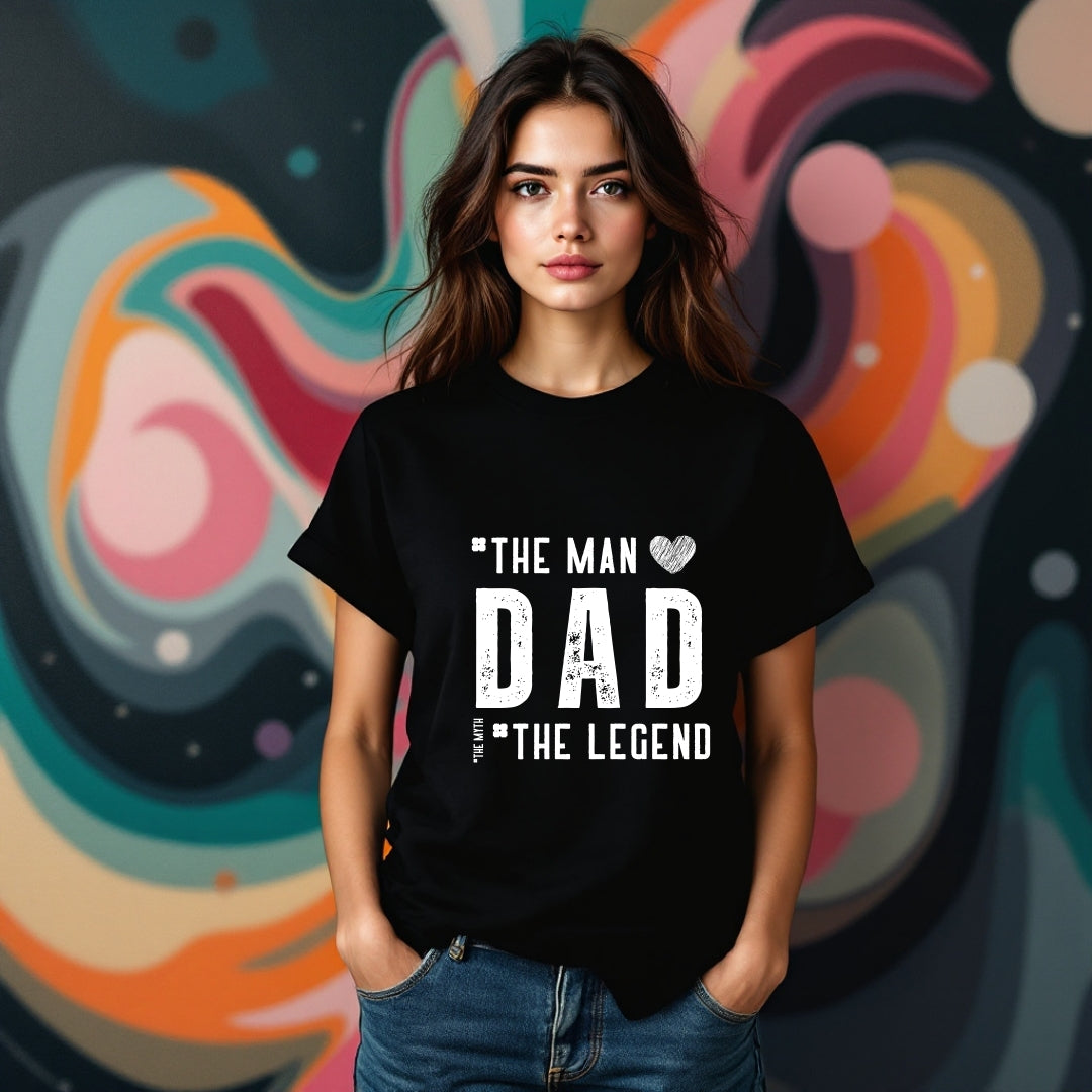 The Man The Legend Dad T-Shirt – Father's Day Gift Tee