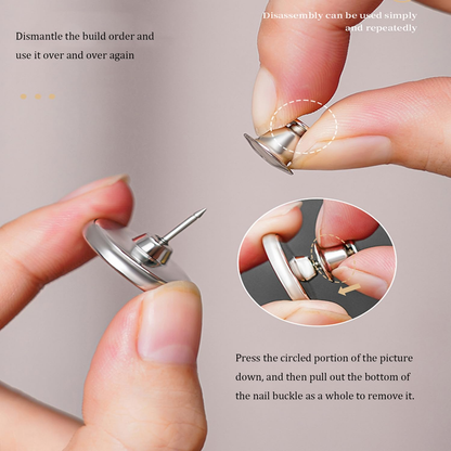 10pcs Magnetic Curtain Clips – No Drilling & Reusable Fasteners