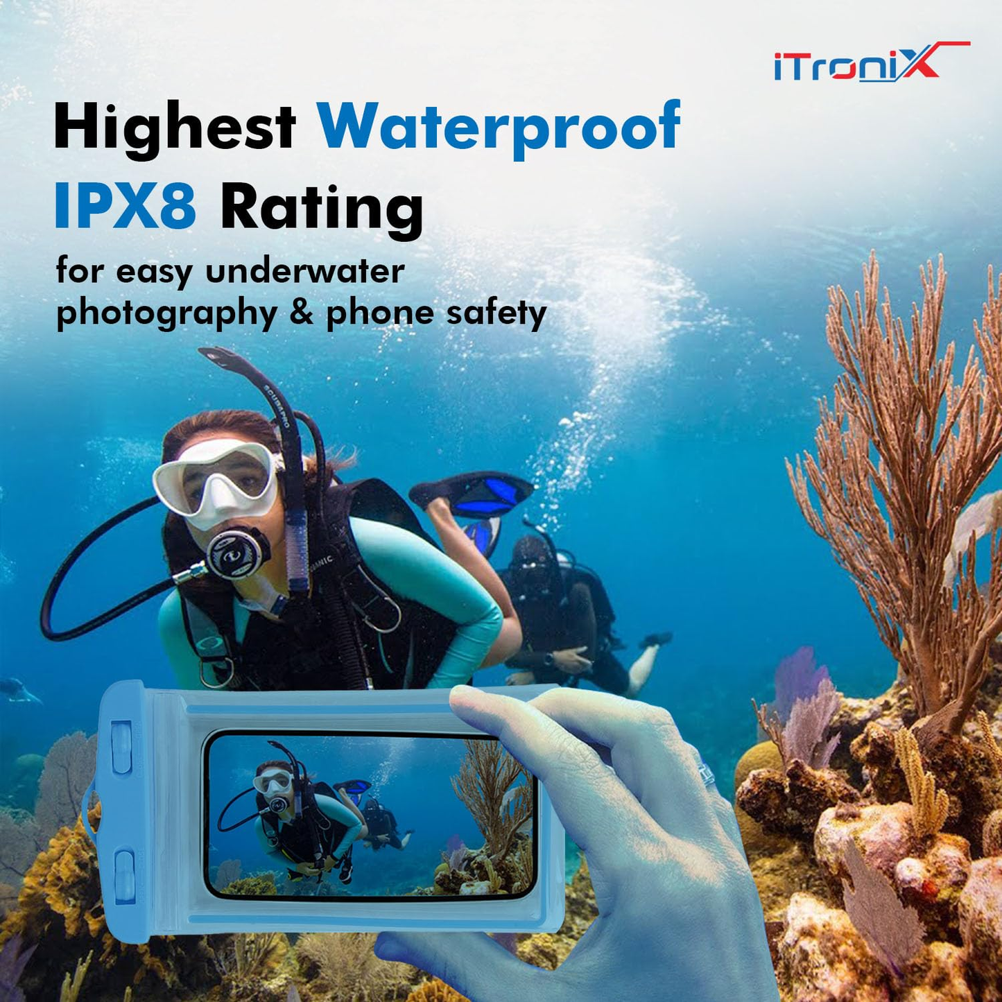 Waterproof Phone Pouch – Universal Floating Dry Bag for Smartphones