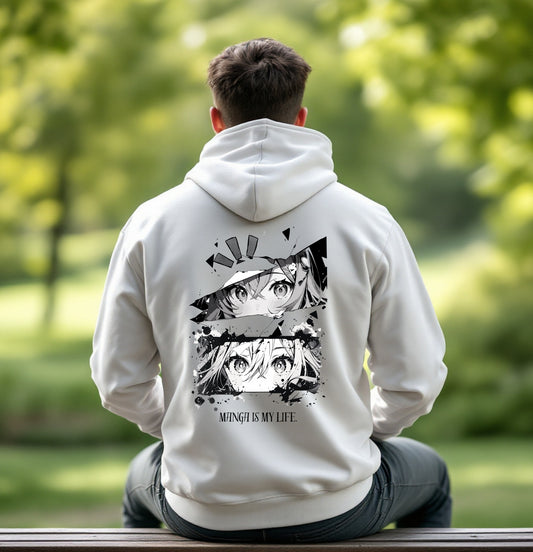 Manga Is My Life Anime Art Hoodie