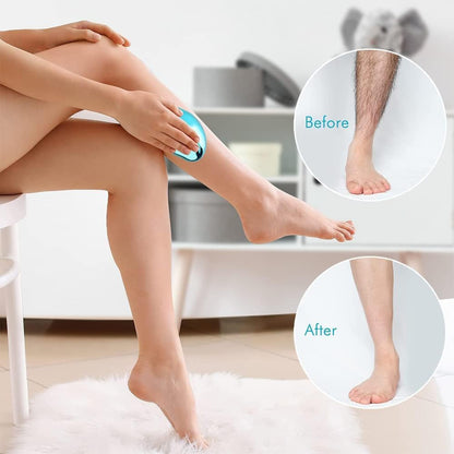 Crystal Hair Remover – Painless & Reusable Hair Removal Tool