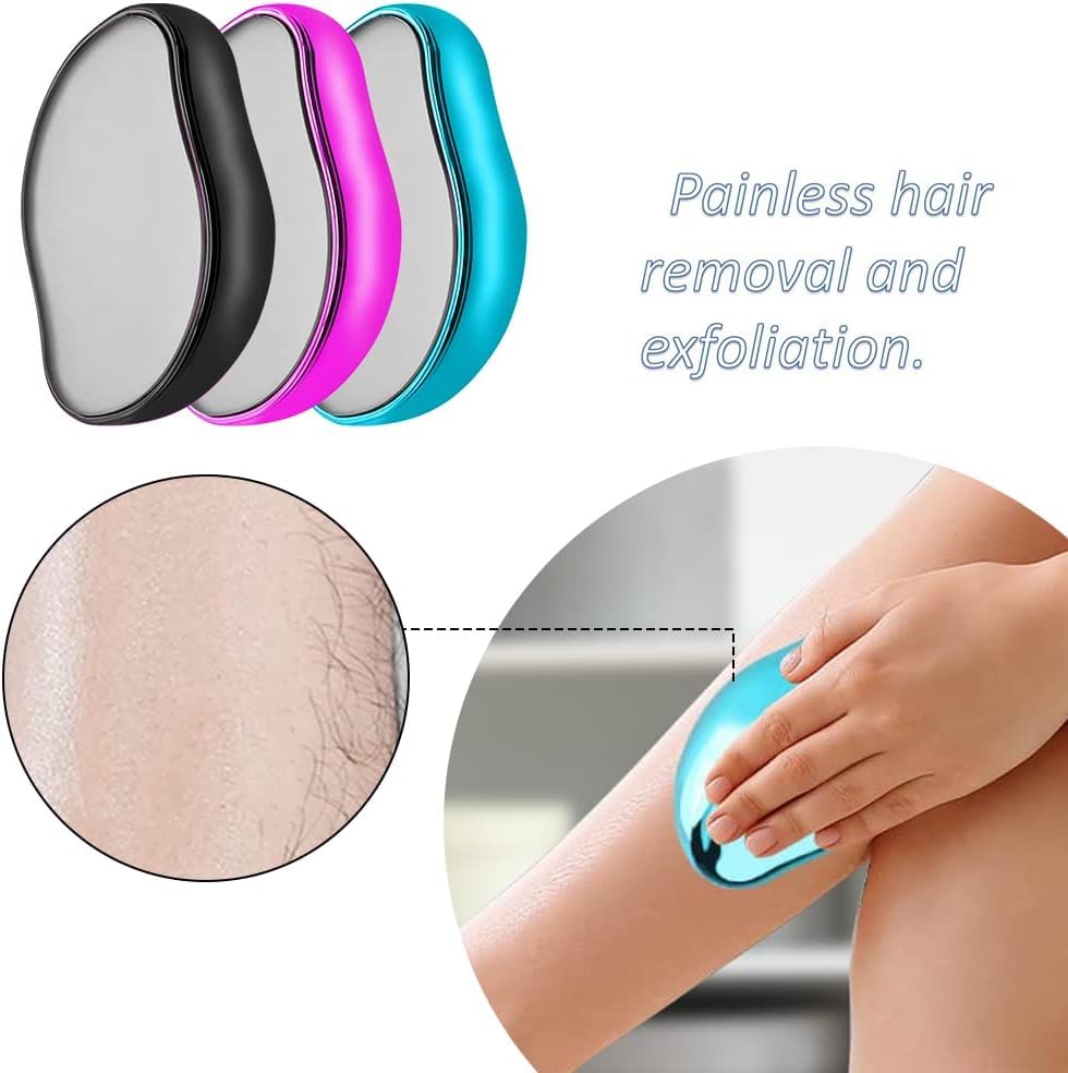Crystal Hair Remover – Painless & Reusable Hair Removal Tool