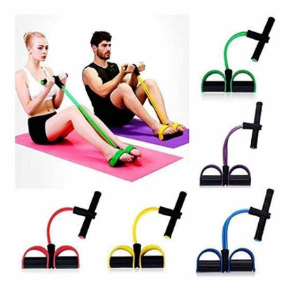 Fitprism Pull Reducer Bands 2 Tubes Pull Reducer, Waist Reducer Body Shaper Trimmer Ab Exerciser