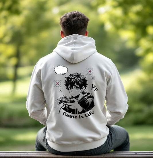 Game Is Life Anime Gamer Hoodie