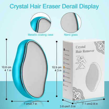 Crystal Hair Remover – Painless & Reusable Hair Removal Tool