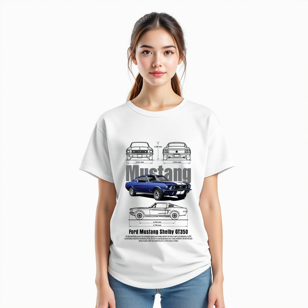 Ford Mustang Shelby GT350 Classic Car T-Shirt
