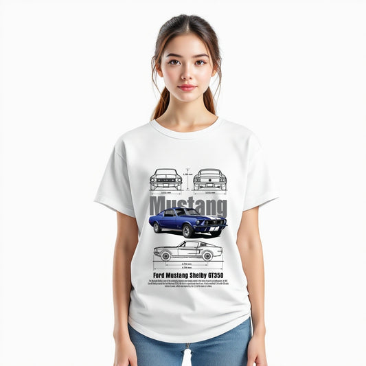 Ford Mustang Shelby GT350 Classic Car T-Shirt
