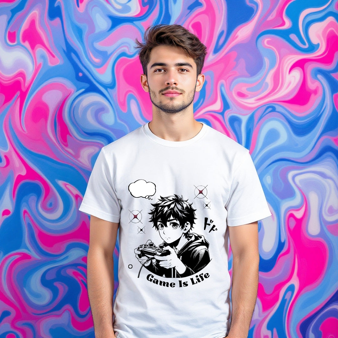 Game Is Life Anime Gamer T-Shirt