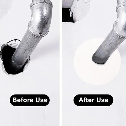 Estoy Sealing Glue Mud Clay Sealant White Sewer Mending Waterproof Fill Holes, Cracks, Gaps & Voids Around Windows, Doors, Pipes Hole Filler for Plugging Holes, Wall Hole, Air Conditioning Pipe Holes