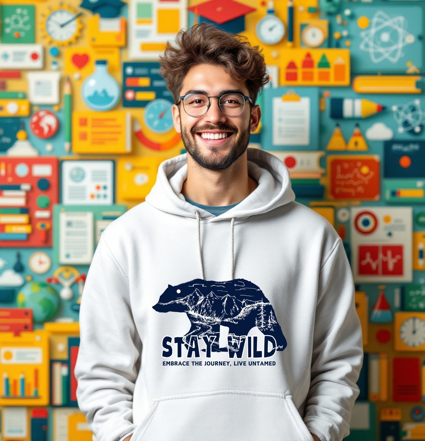 Stay Wild Bear Mountain Adventure Hoodie
