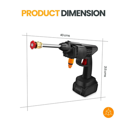 Cordless High-Pressure Washer – Portable Power Cleaning with Double Battery