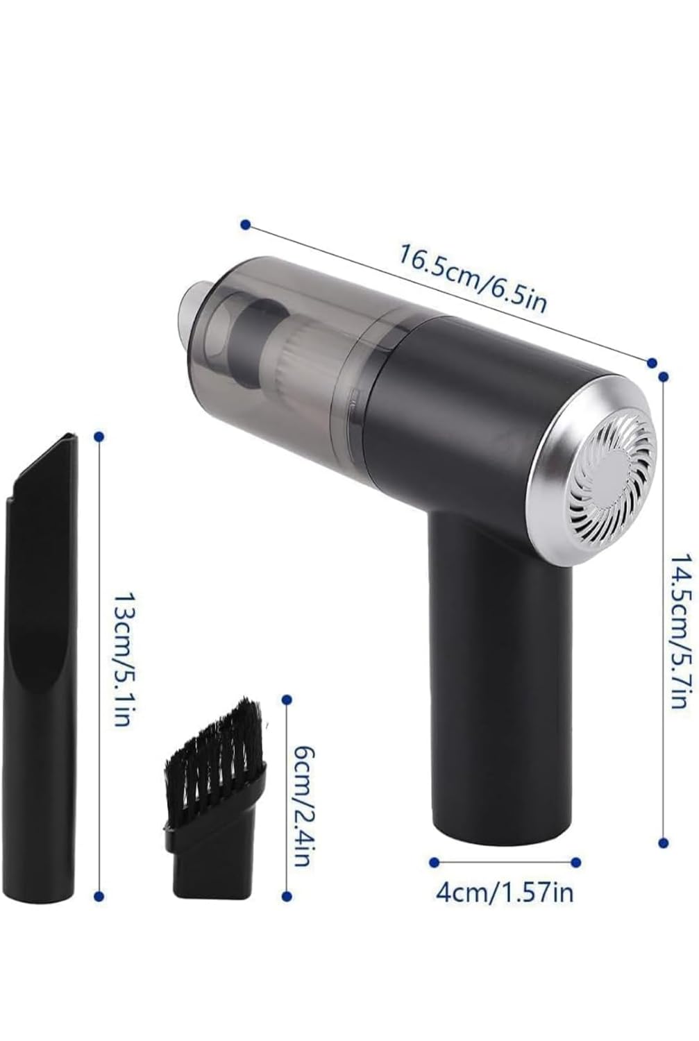 Portable Cordless Vacuum Cleaner – High-Power Mini Handheld Cleaner
