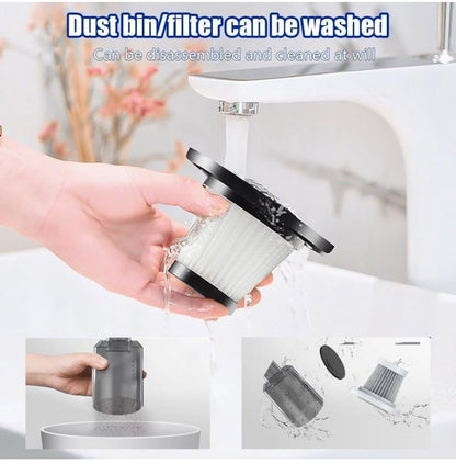 Portable Cordless Vacuum Cleaner – High-Power Mini Handheld Cleaner