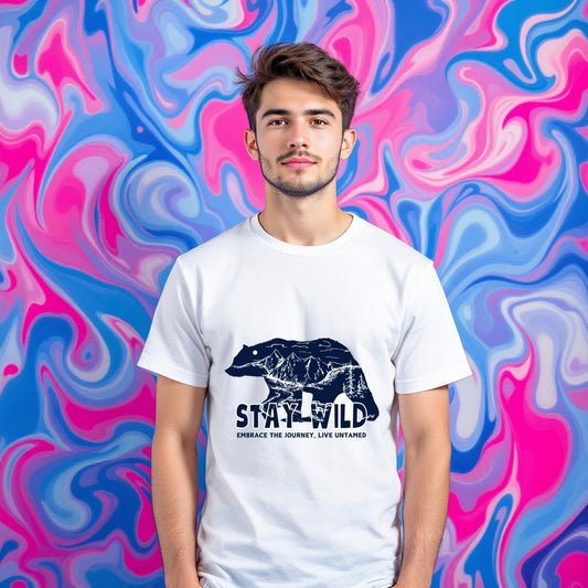 Stay Wild Adventure Bear T-Shirt