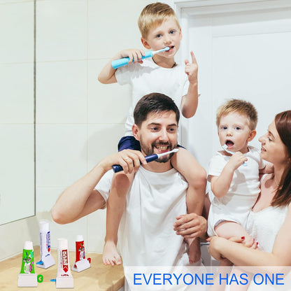 Estoy Toothpaste Squeezer, Set Of 4 Rolling Toothpaste Squeezer, Simple And Practical, Kid Friendly