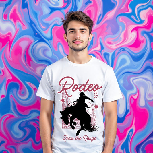 Rodeo Cowboy Western T-Shirt
