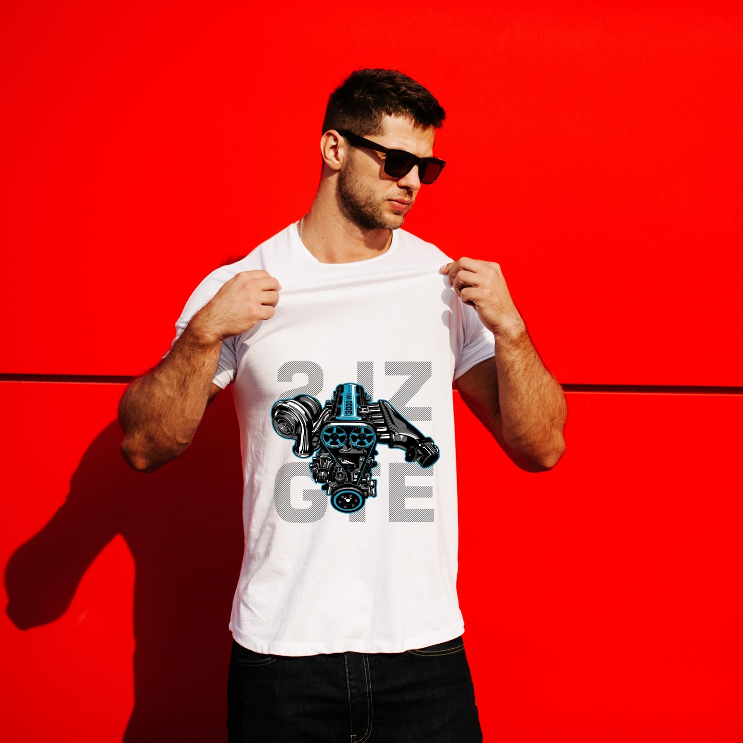 Classic Crew T-Shirt – 3000 VVTi Motor Design