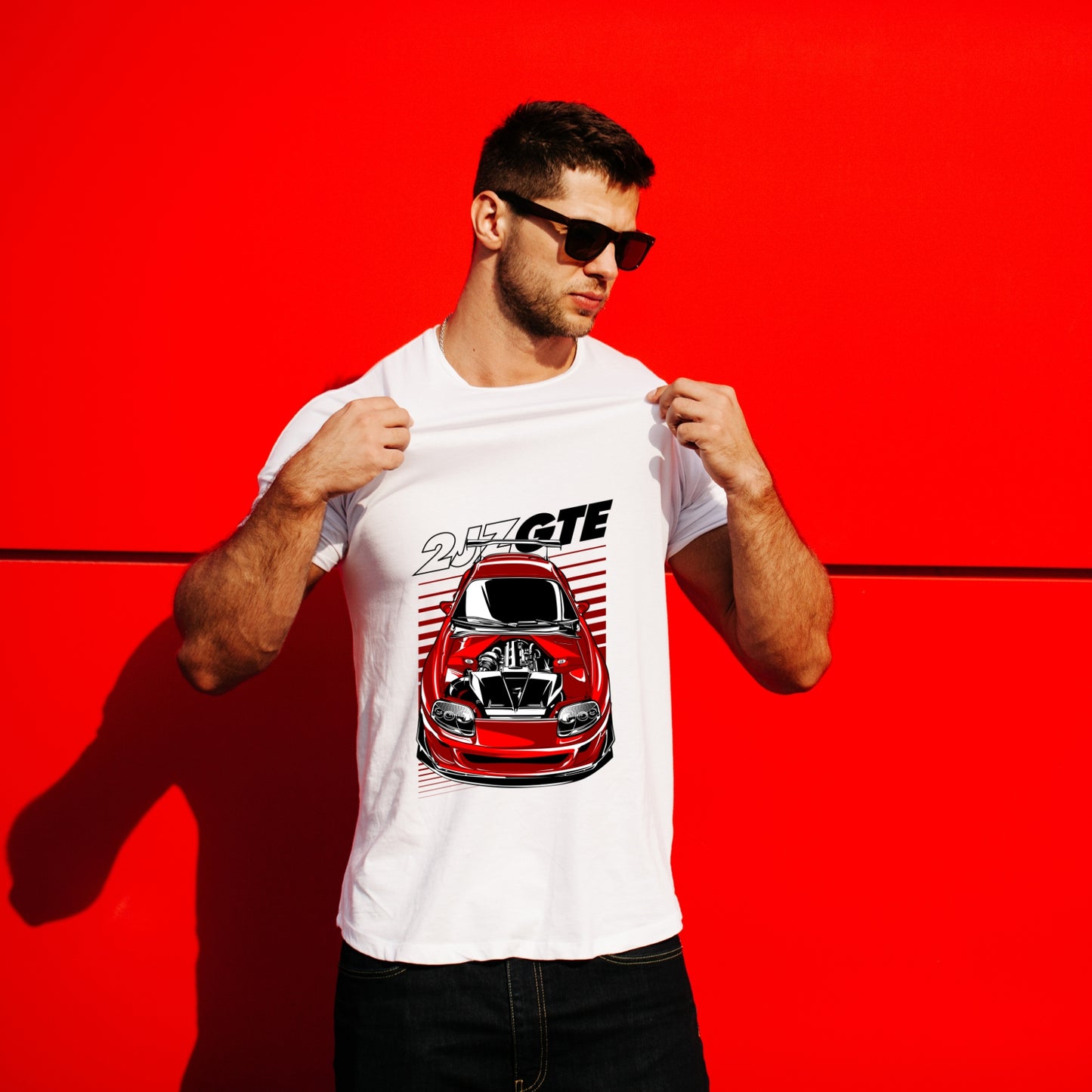 Classic Crew T-Shirt – Toyota JZ Engine Design