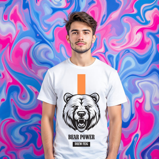 Bear Power Graphic T-Shirt