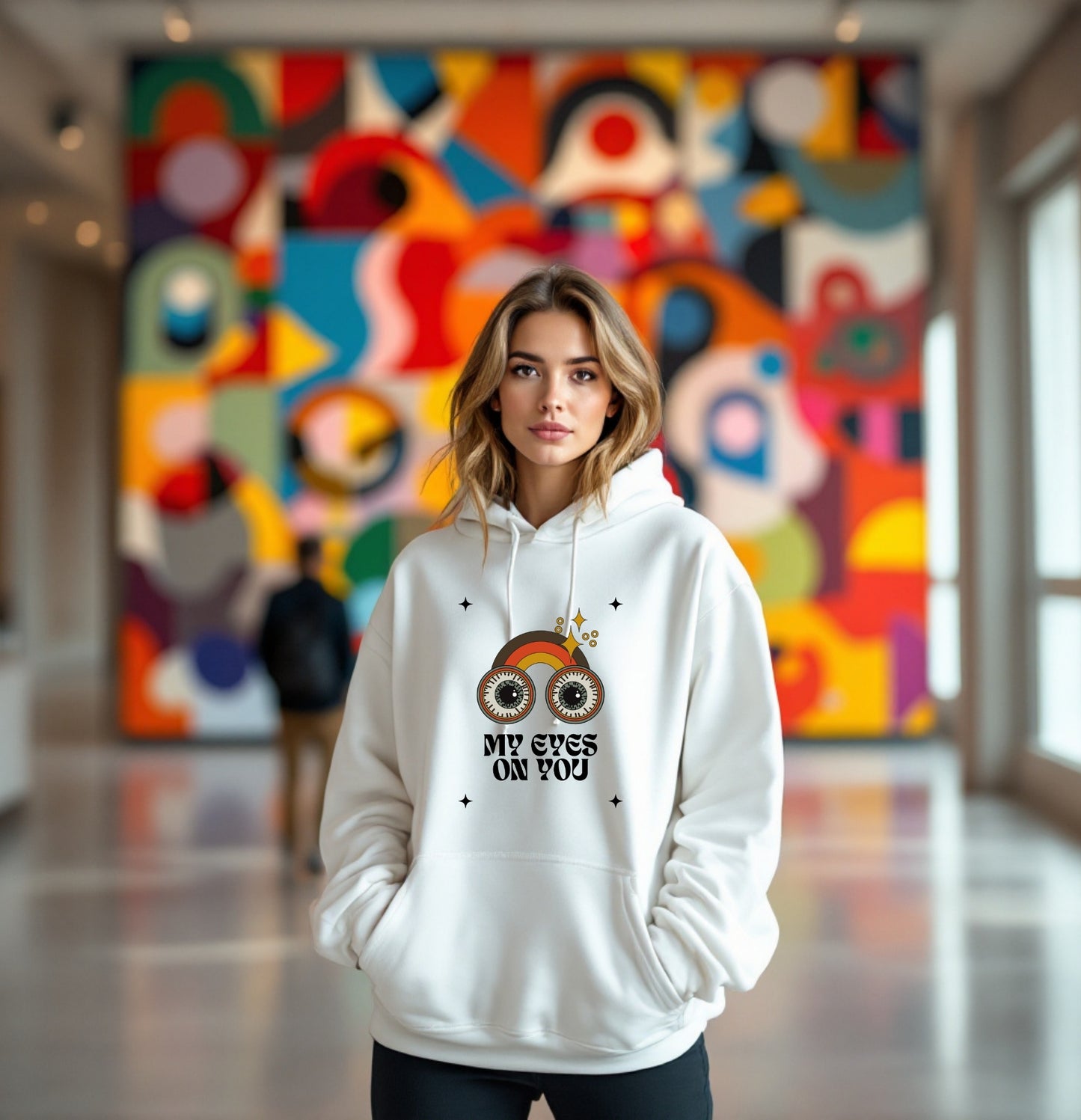 Eyes On You Graphic Hoodie