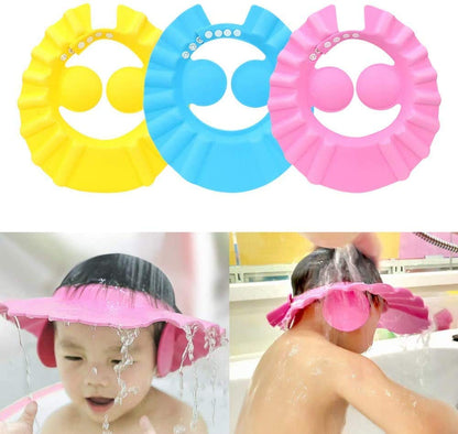 Adjustable Baby Shower Cap – Waterproof Bathing Protection