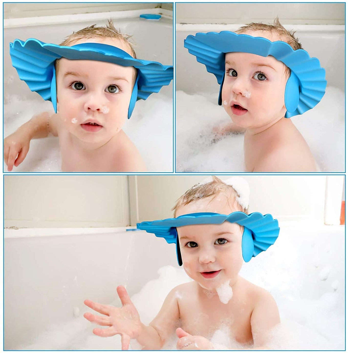 Adjustable Baby Shower Cap – Waterproof Bathing Protection
