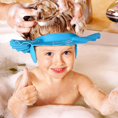Adjustable Baby Shower Cap – Waterproof Bathing Protection