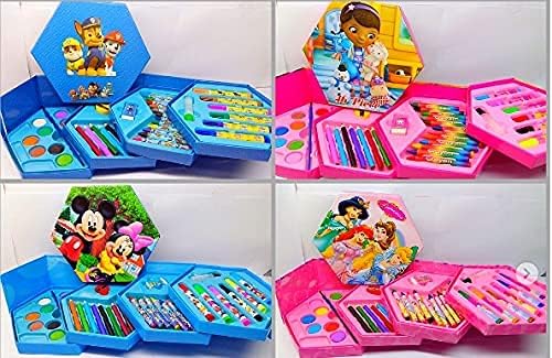 46-Piece Kids Art Set – Colorful Drawing & Painting Kit