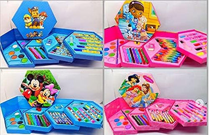 46-Piece Kids Art Set – Colorful Drawing & Painting Kit