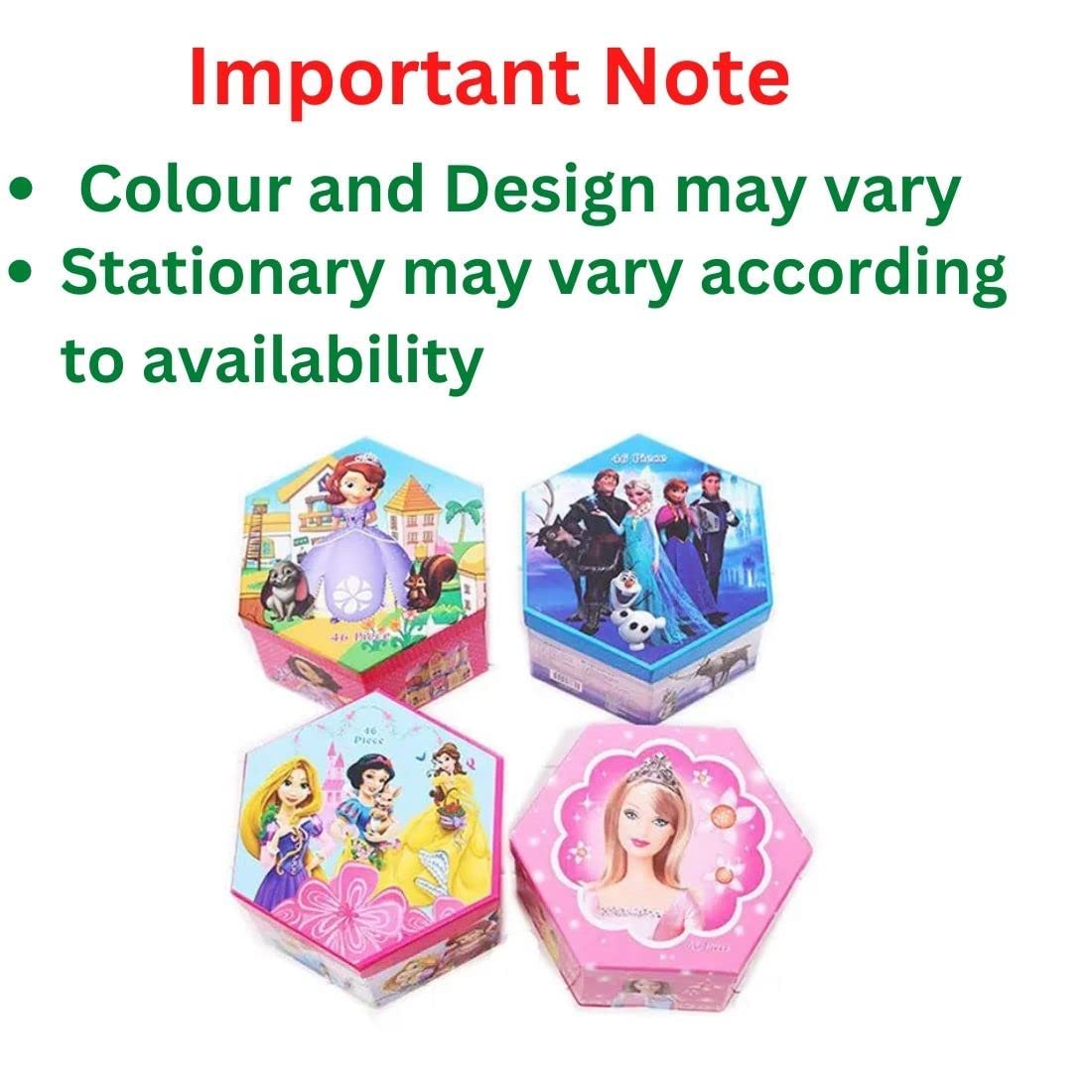 46-Piece Kids Art Set – Colorful Drawing & Painting Kit