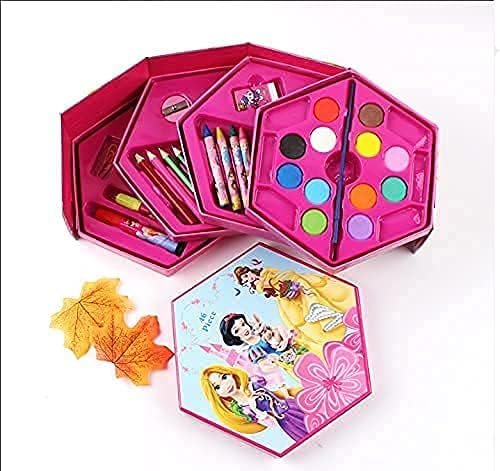 46-Piece Kids Art Set – Colorful Drawing & Painting Kit