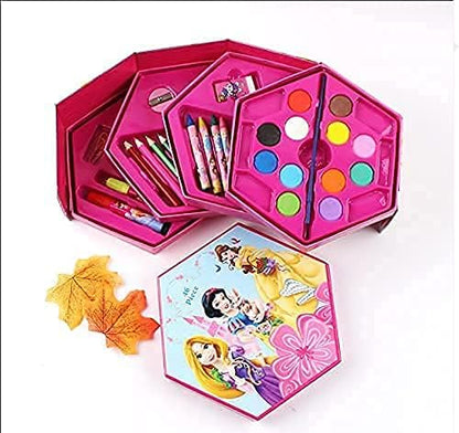 46-Piece Kids Art Set – Colorful Drawing & Painting Kit
