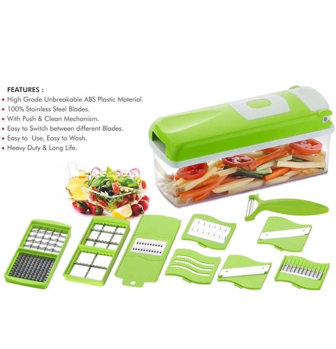 12-in-1 Multifunctional Vegetable Chopper & Slicer
