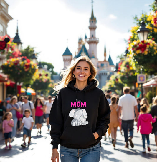 Best Mom Elephant Hoodie