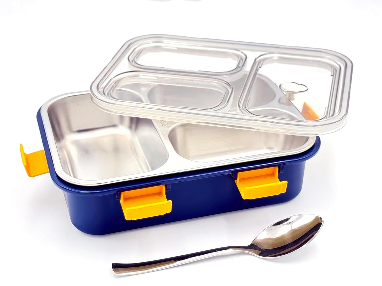 Stainless Steel Lunch Box with Leakproof Lid