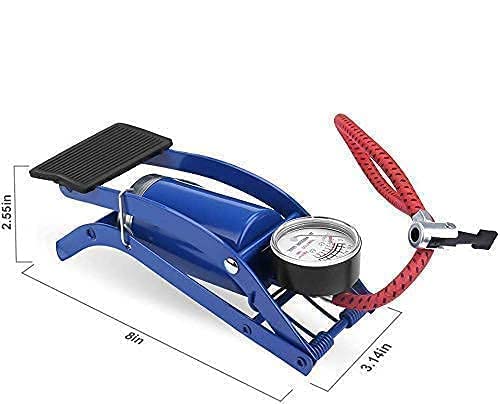 Heavy-Duty Foot Air Pump with Pressure Gauge