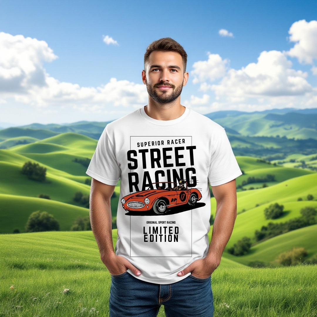 "Street Racing - Superior Racer" Limited Edition T-Shirt