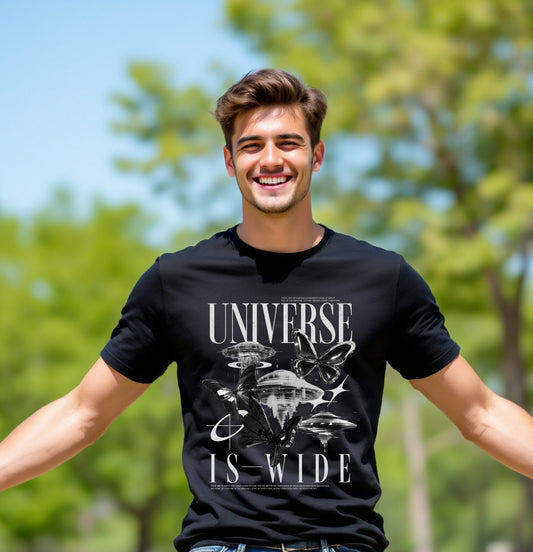 Universe is Wide T-Shirt – Explore the Unknown