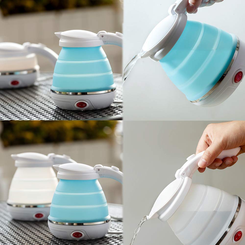 Portable Foldable Electric Kettle – Compact & Travel-Friendly