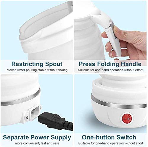 Portable Foldable Electric Kettle – Compact & Travel-Friendly
