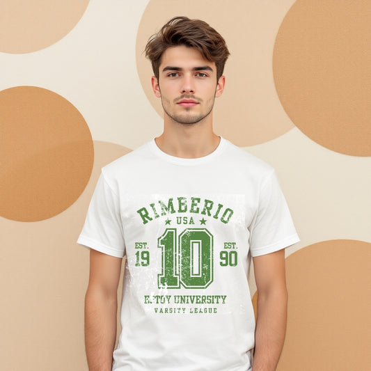 Vintage Varsity League Graphic T-Shirt